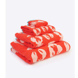 Towels: LOBSTER BATH TOWEL RANGE