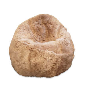 Other Furniture: SHEEPSKIN BEAN BAG