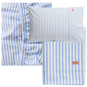 SEASIDE STRIPE ORGANIC COTTON SHEET SET