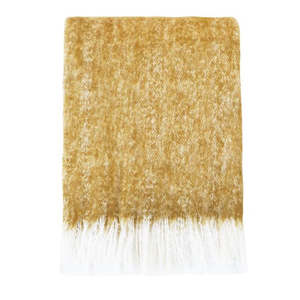 Throws 1: SORRENTO THROW TURMERIC