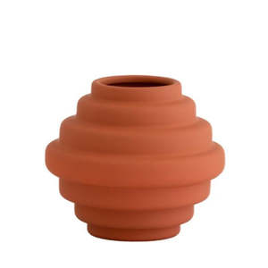 Vases: AVANT VASE TERRACOTTA