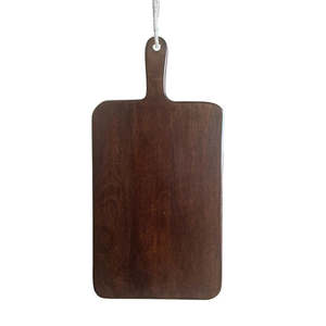 Serveware: ARTISAN SERVE BOARD DARK OAK