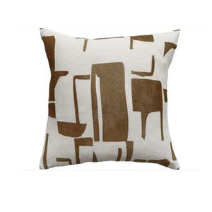 ELLE CUSHION COFFEE BEAN 50 X 50