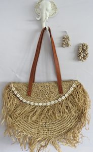 Products: Coco Straw Tote HandBag - Exudy Art for Living