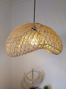 Corsica Rattan Pendant Light Shade - 40cm - Exudy Art for Living