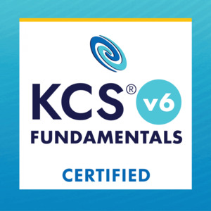 Products: KCS v6 Fundamentals Certification Exam