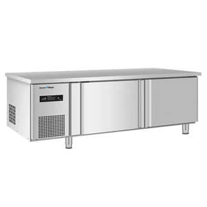 All: Stainless Double Door Workbench Freezer PLD-18N2F (700MM)