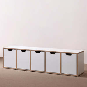 Bedroom Furniture: POKO 5 - Cubby Storage Bench