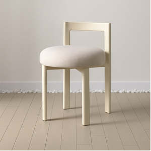Bedroom Furniture: MIVA Stool - Beige
