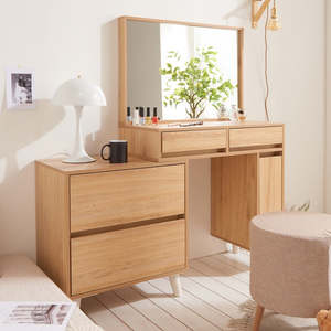 MILKY Dressing Table - Oak