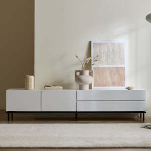 Living Room Furniture: ELVENA  Entertainment Unit