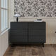 MORVEN 6 Drawers - Black
