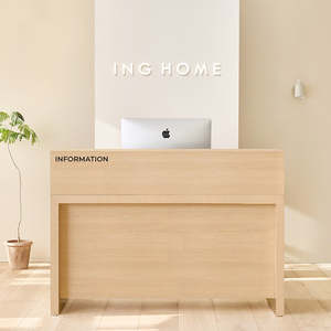 ALEX Reception Desk - Oak