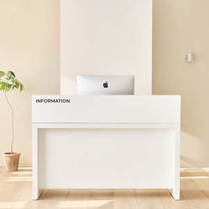 ALEX Reception Desk - White