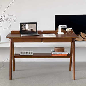 Office Furniture Nz: MINOVA Desk - Walnut