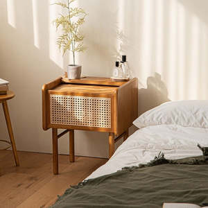 HUSH Bedside Table - Walnut