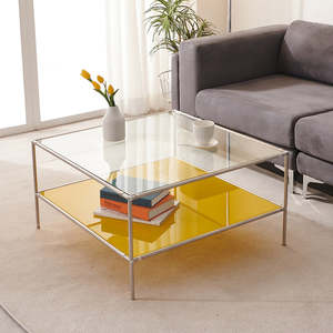 Coffee Tables 1: UNIEE Modular Coffee Table - Yellow