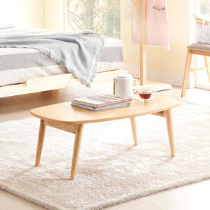 Coffee Tables 1: Alden Folding Coffee Table (Round Edge) - Acacia