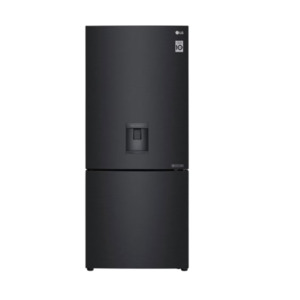 LG 420L Bottom Mount Fridge with Door Cooling in Matte Black Finish