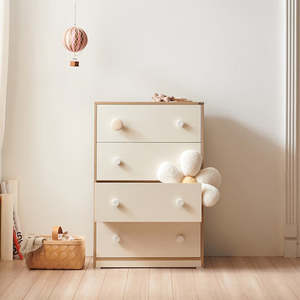 KAI Kids 4 Drawers Tallboy