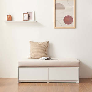 Storage Bench: RIAZ Storage Bench - Light beige