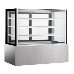 Commercial Appliances: Square Glass Chilled Food Display DG-1800FZH