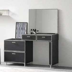 All: BARNEL Dressing Table - Black