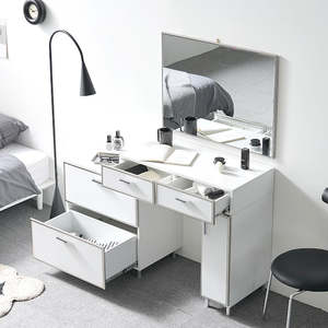 All: BARNEL Dressing Table - White