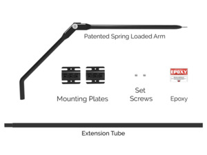 Products: Purrfect Fence Low Fence Cat Proofing Arm CATFENCE