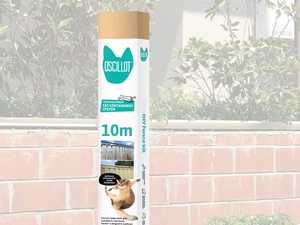 10 metre Oscillot Cat Fence kit - DIY cat rollers CATFENCE