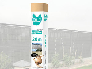 20-metre Oscillot Cat Fence kit - DIY cat rollers CATFENCE