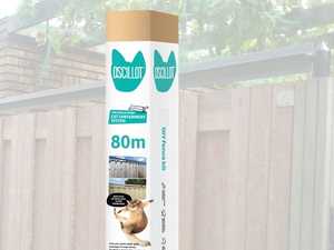 Products: 80-metre Oscillot Cat Fence kit - DIY cat rollers CATFENCE