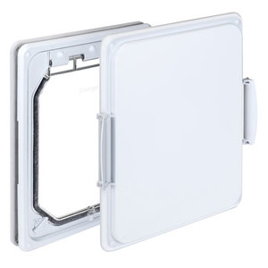 Dogwalk medium dog door for door or wall, with cover – Cat Door Company