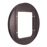 Pet door mounting adaptor