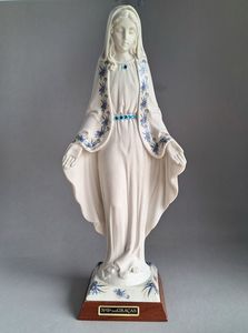 Art and Statues Family Life Catholic Gifts: Our Lady of Grace Beautiful Floral blue 29cm Family Life Catholic Gifts