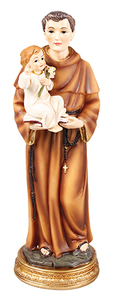 Gifts and Cards Family Life Catholic Gifts: Statue, St Anthony with Baby Jesus – 12.5cm Family Life Catholic Gifts