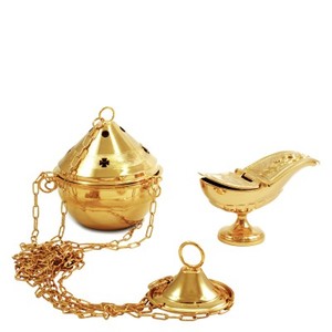 Church Supplies Family Life Catholic Gifts: Censer and Boat, Thurible Family Life Catholic Gifts