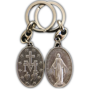 Keyring Medals Family Life Catholic Gifts: Miraculous Medal Key Ring Family Life Catholic Gifts