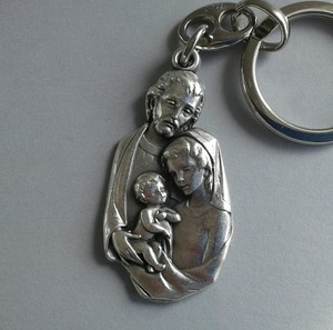 Gifts and Cards Family Life Catholic Gifts: Keyring – Holy Family Family Life Catholic Gifts
