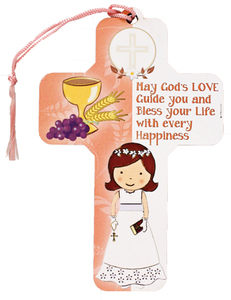 Crosses and Crucifixes Family Life Catholic Gifts: First Holy Communion Remembrance – Girl Family Life Catholic Gifts