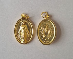 Miraculous Medal – Gold Colour Family Life Catholic Gifts