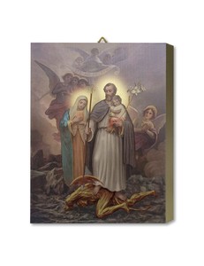 Angel: Holy Family – Italian Gold Foil Family Life Catholic Gifts