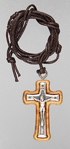 Crosses and Crucifixes Family Life Catholic Gifts: Olive Wood Crucifix – Pendant Family Life Catholic Gifts