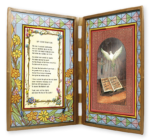 Confirmation Cards: Confirmation Stained Glass Plaque Family Life Catholic Gifts