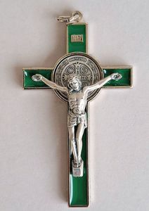 Benedict: Green St Benedict – Italian Made Family Life Catholic Gifts