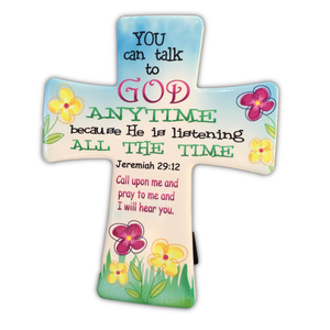 Crosses and Crucifixes Family Life Catholic Gifts: You can talk to God Prayer Cross Family Life Catholic Gifts