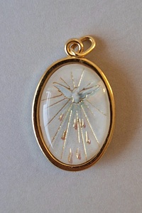 Confirmation Medal – Coloured Family Life Catholic Gifts