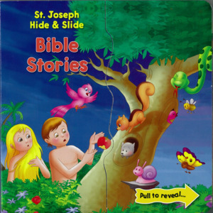 Products: Hide & Slide Bible Stories – Board Book Family Life Catholic Gifts