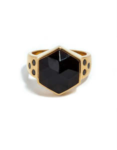 Ring: Onyx Gold Ring