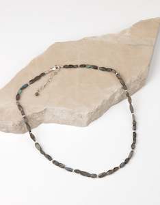 Limited Edition: Labradorite Silver Necklace
